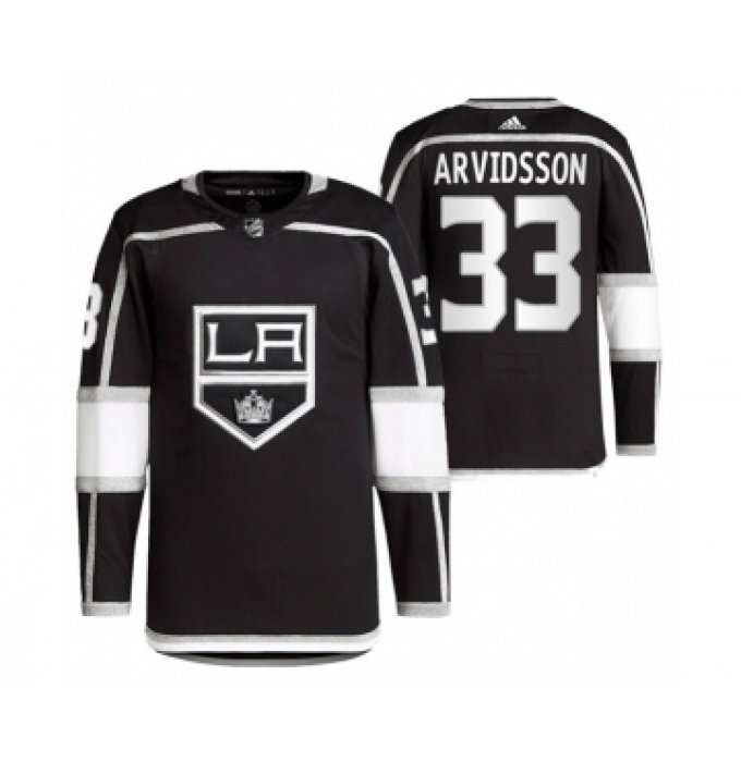 Men's Los Angeles Kings #33 Viktor Arvidsson Black Stitched Jersey