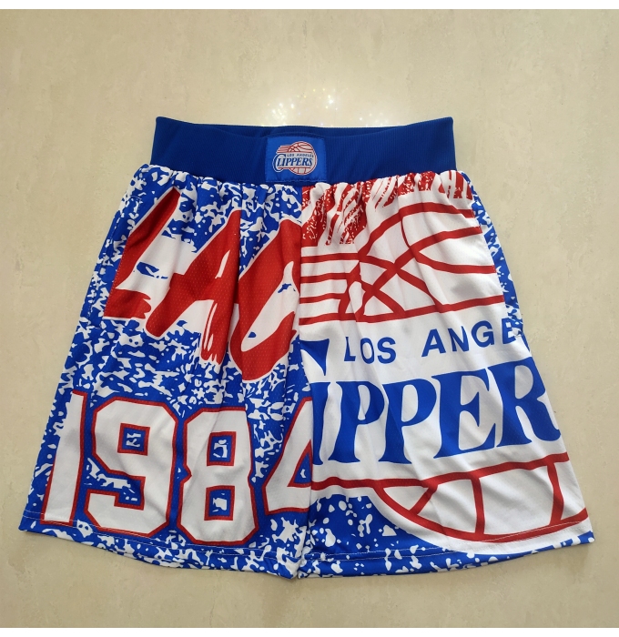 Men's Los Angeles Clippers Blue Shorts