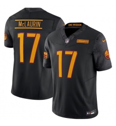 Men's Washington Commanders #17 Terry McLaurin Black 2024 F.U.S.E. Vapor Limited Football Stitched Jersey