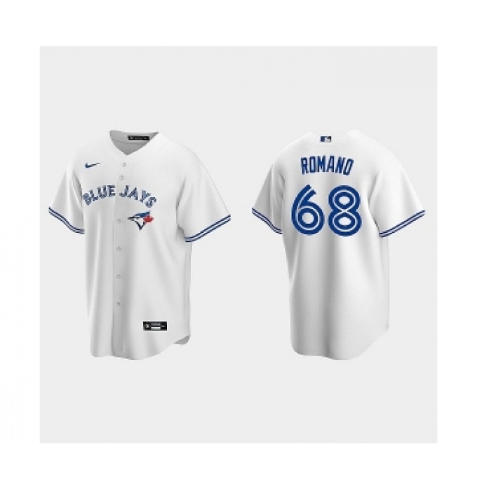 Men's Jordan Romano Blue Jays #68 Gray Authentic Road Jersey